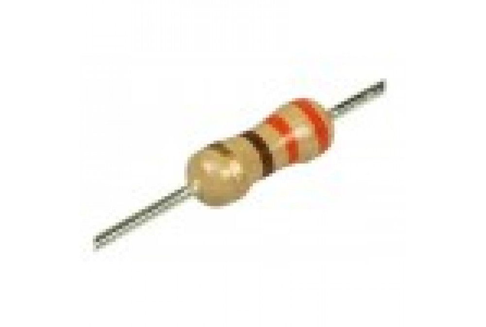 Resistencia de 1/4W  33 ohm