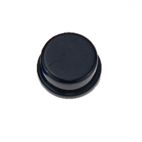 TAPA DE PLASTICO PARA BOTON CIRCULAR COLOR NEGRO