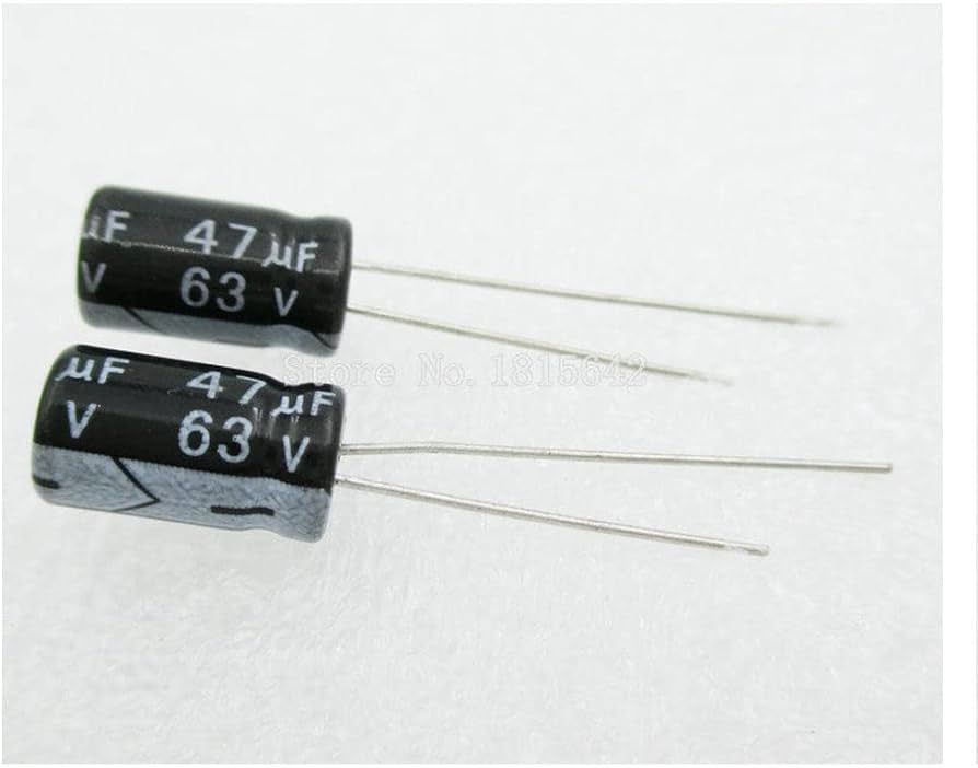 CAPACITOR ELECTROLITICO 63V 47 MICROFARADIOS