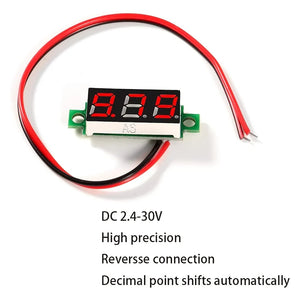 MINI VOLTIMETRO DIGITAL DC 2.4-30V