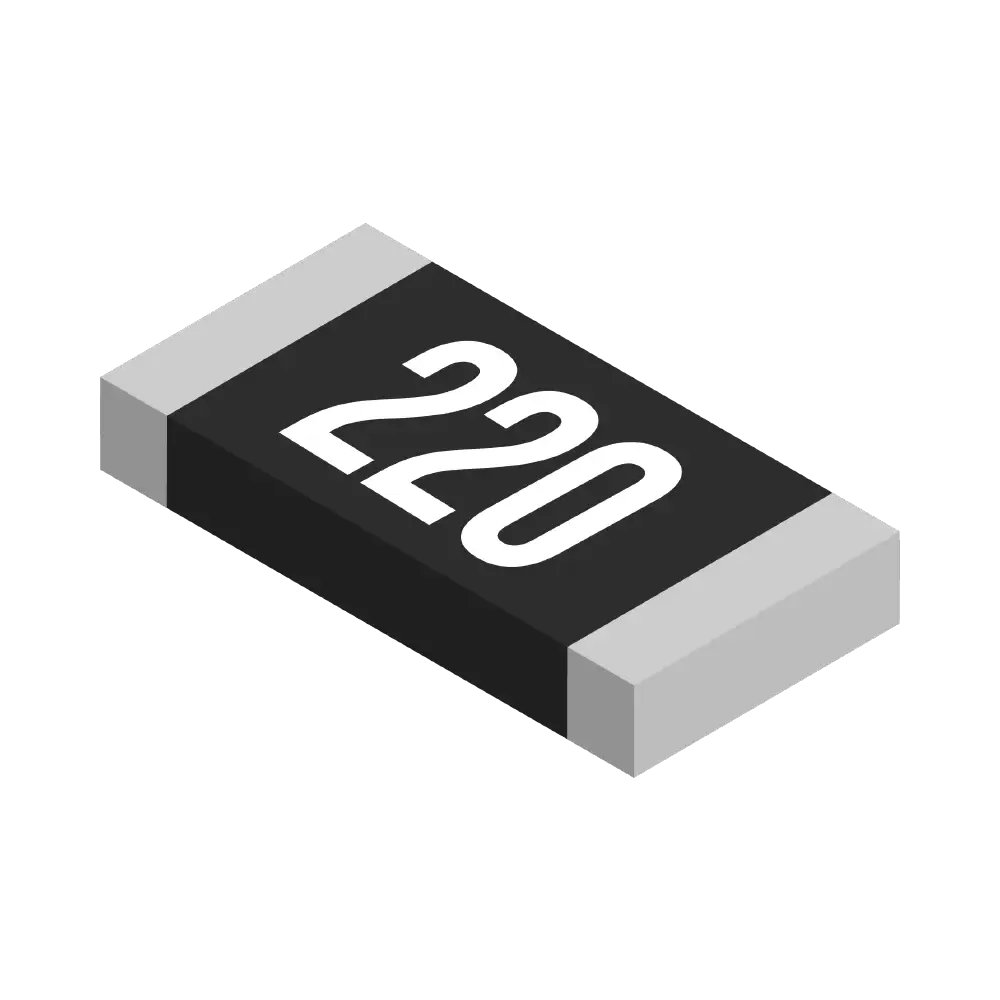 CRESISTENCIAS DE SMD DE 22 OHMS