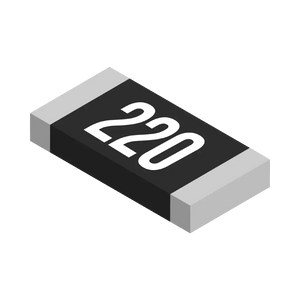 CRESISTENCIAS DE SMD DE 22 OHMS