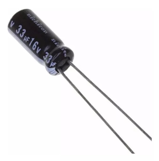 Capacitor Electrolítico 33 µF 16V