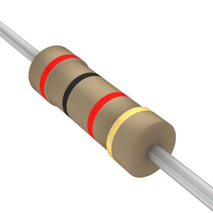 CRESISTENCIAS DE CAPA DE CARBONO  DE 1/2 W 2 K  OHM  5%