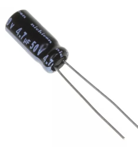 CAPACITOR ELECTROLITICO 50 V 47 MICROFARADIOS