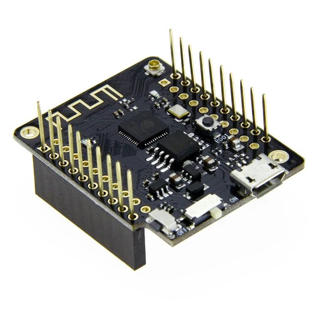 Módulo WiFi Bluetooth con pines, MINI32 V2.0.13 ESP32 Rev1 TTGO