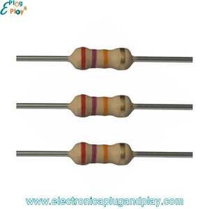 Resistencia de 1/4W 27K Ohm