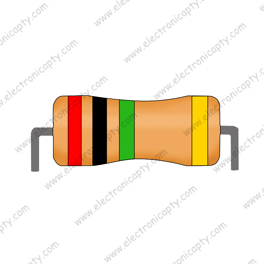 Resistencia de 1/4W  2m ohm