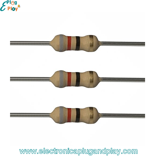 Resistencia de 1/4W 82 ohm