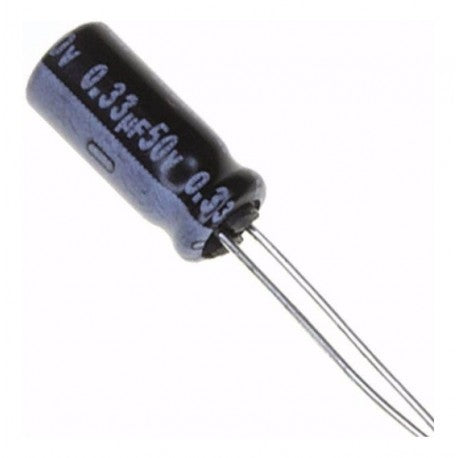 Capacitor Electrolítico 3.3 µF 50V