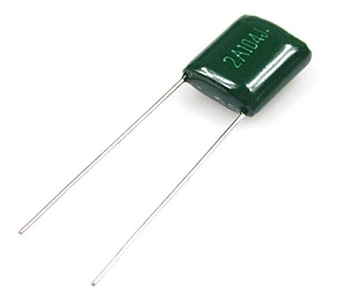 Capacitor poliester 100v 100 nf