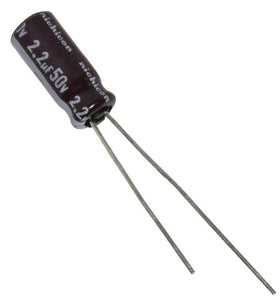 Capacitor Electrolítico 2.2 µF 50V