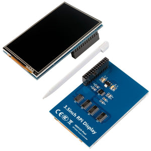 Monitor de pantalla LCD con pantalla táctil TFT de 3.5 pulgadas para Raspberry Pi