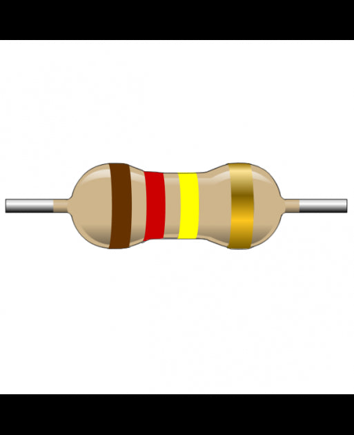 CRESISTENCIAS DE CAPA DE CARBONO  DE 1/2 W 120K OHM  5%