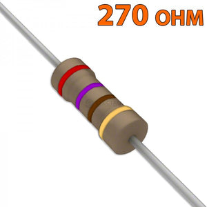 Resistencia de 1/2W 270 Ohm